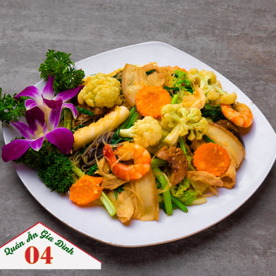 Miến Áp Chảo Thập Cẩm