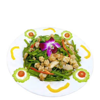 Ốc móng chân xào rau muốn kg