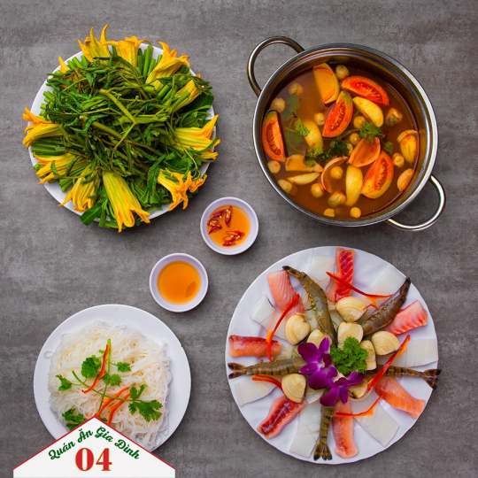 Lẩu Hải Sản Chua Cay